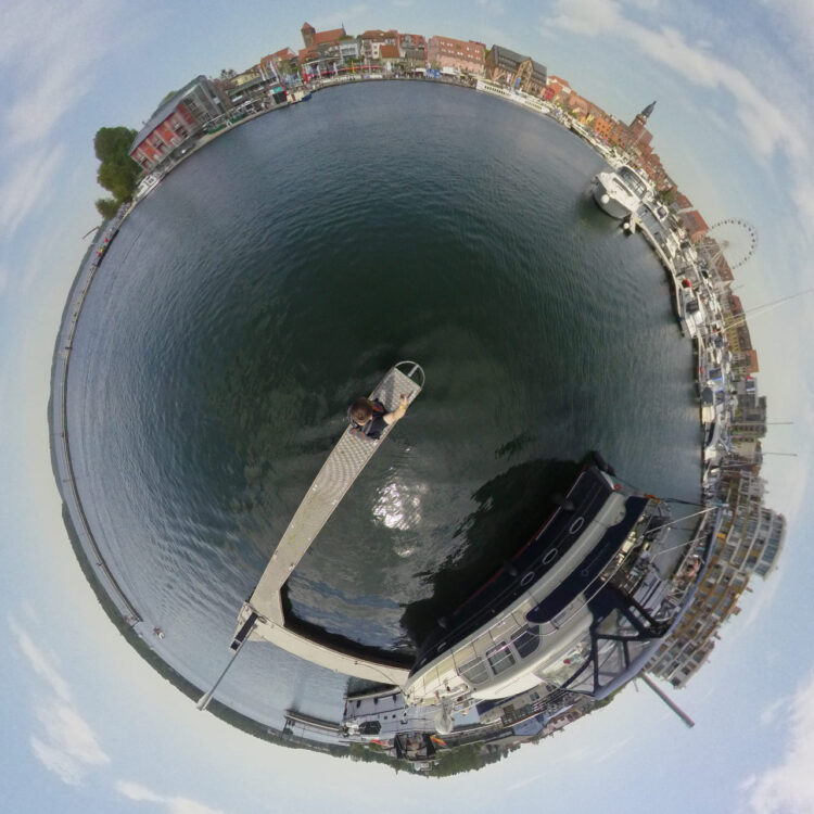 Tiny Planet – Waren (Müritz)